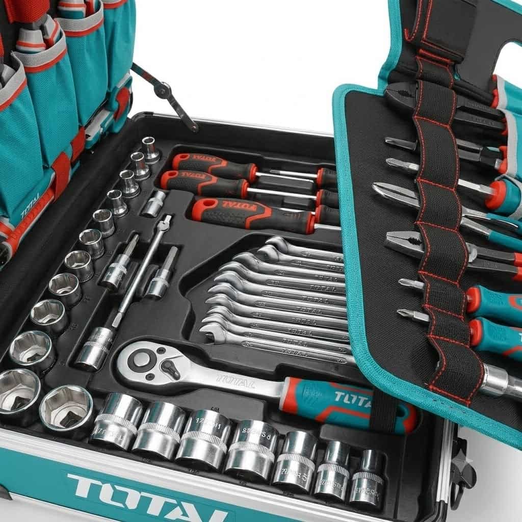 Bộ 228 Dụng Cụ Cầm Tay Total THKTHP62287 - Vali Công Cụ Đa Năng Chuyên Nghiệp