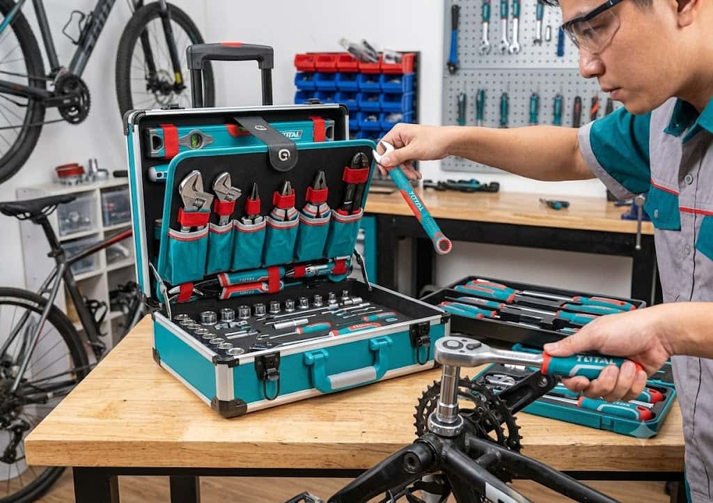 Bộ 228 Dụng Cụ Cầm Tay Total THKTHP62287 - Vali Công Cụ Đa Năng Chuyên Nghiệp