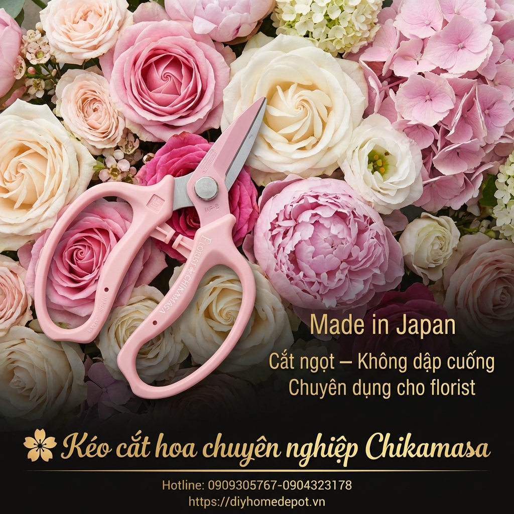 Kéo cắt hoa Chikamasa MFN-80 (thay thế MF-8000)