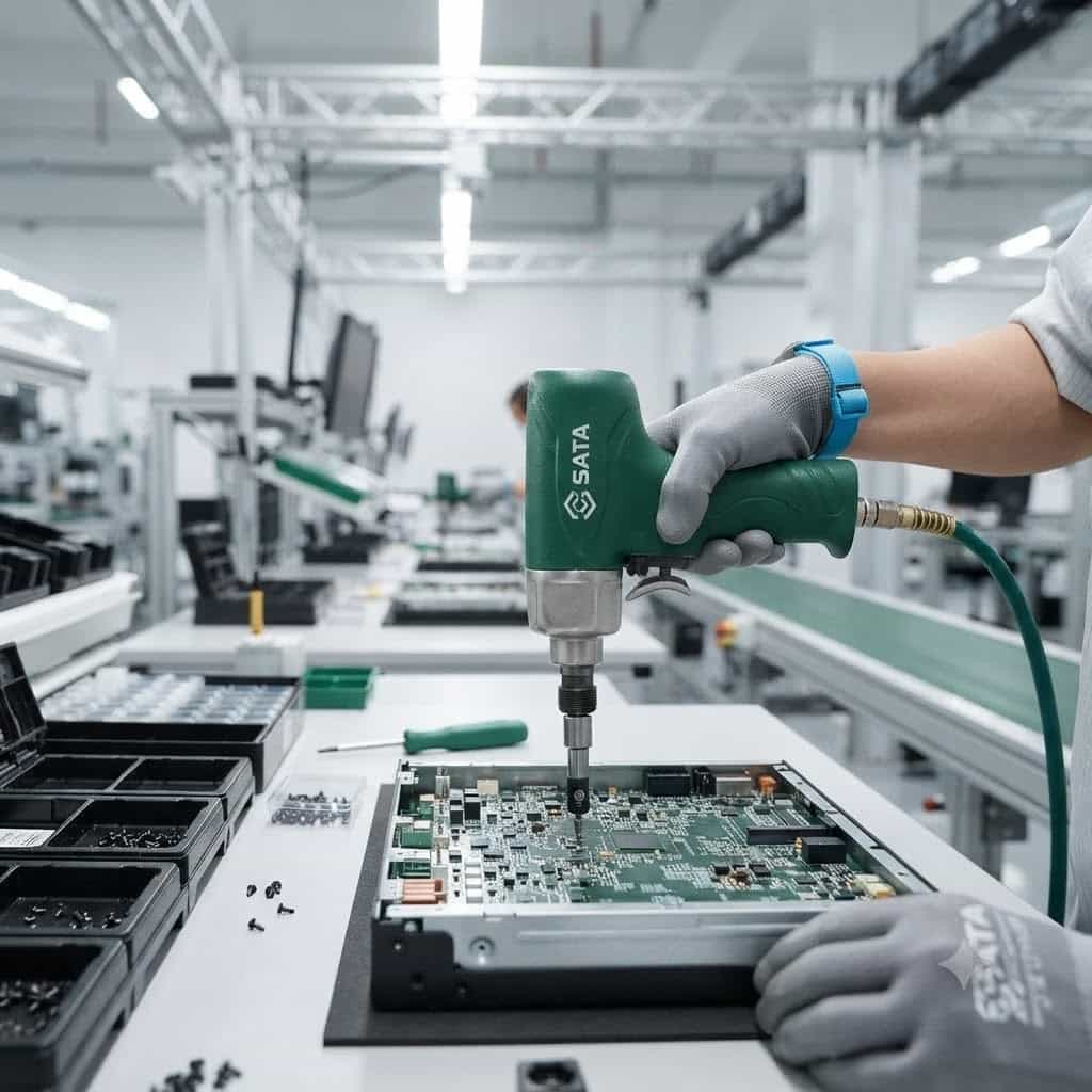 Máy Vặn Vít Khí Nén 1/4 SATA SC02311A - Độ Chính Xác Tuyệt Đối Cho Lắp Ráp Công Nghiệp