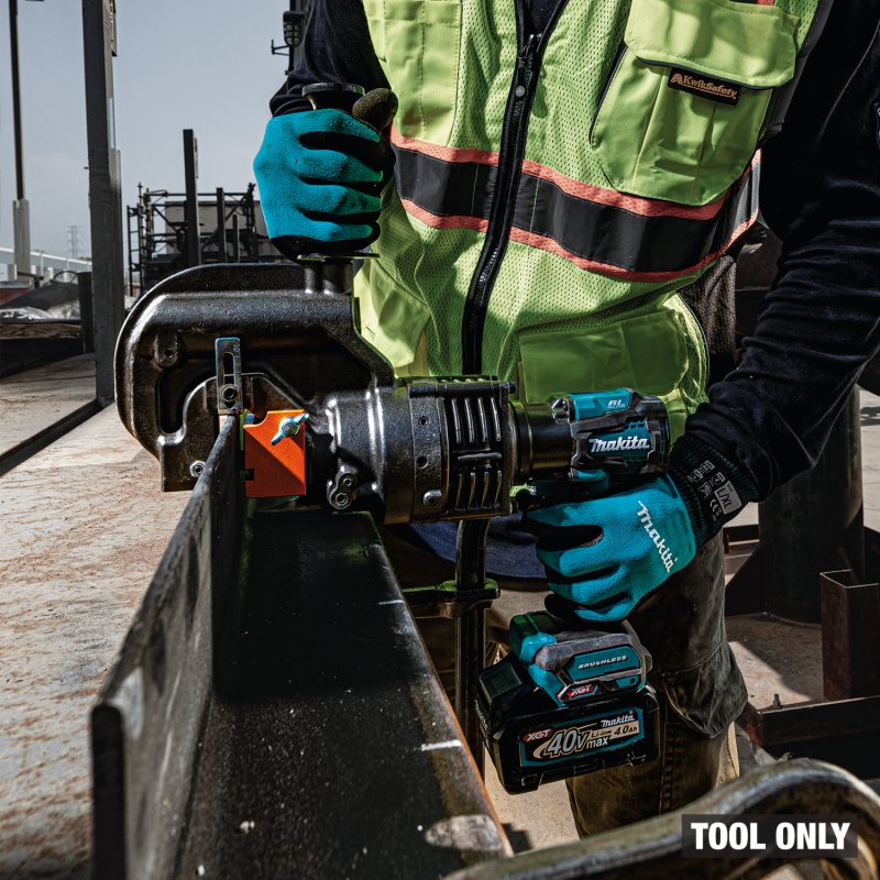 Máy đột lỗ thủy lực dùng pin 40V Makita PP001GZK