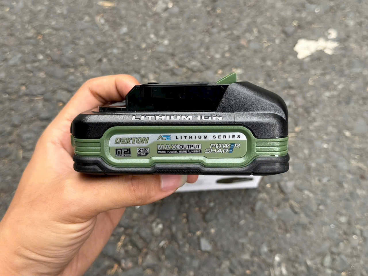 Pin Dekton 21V 2.0Ah M21-B2055XPROMAX