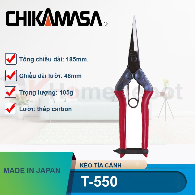 Kéo tỉa cành Chikamasa T-550