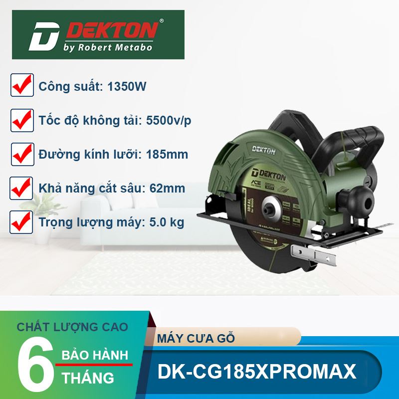 Máy Cưa Gỗ Dekton DK-CG185XPROMAX