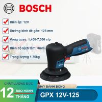 Máy đánh bóng lệch tâm dùng pin Bosch GPX 12V-125 (Solo)
