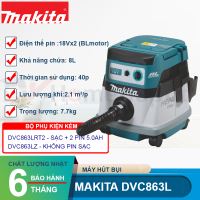 Máy hút bụi dùng pin Makita DVC863L 18V