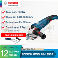 Máy mài góc Bosch GWS 18-125 SPL