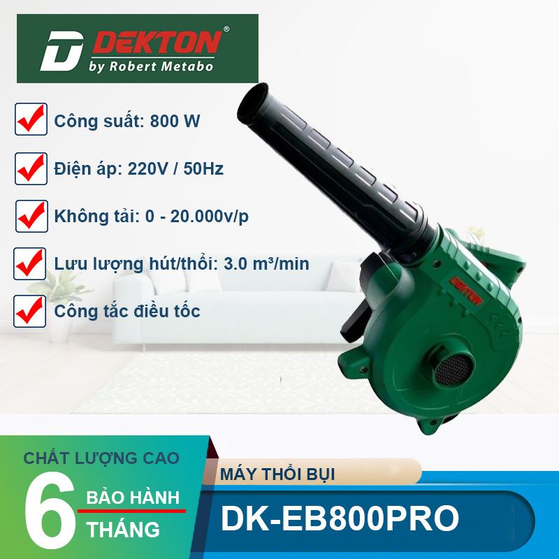 Máy Thổi Bụi Dekton DK-EB800
