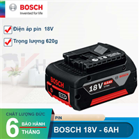 Pin Bosch lion 18V-6Ah 1600A004ZN