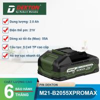 Pin Dekton 21V 2.0Ah M21-B2055XPROMAX