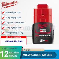 Pin Milwaukee M12B2 12V 2.0Ah