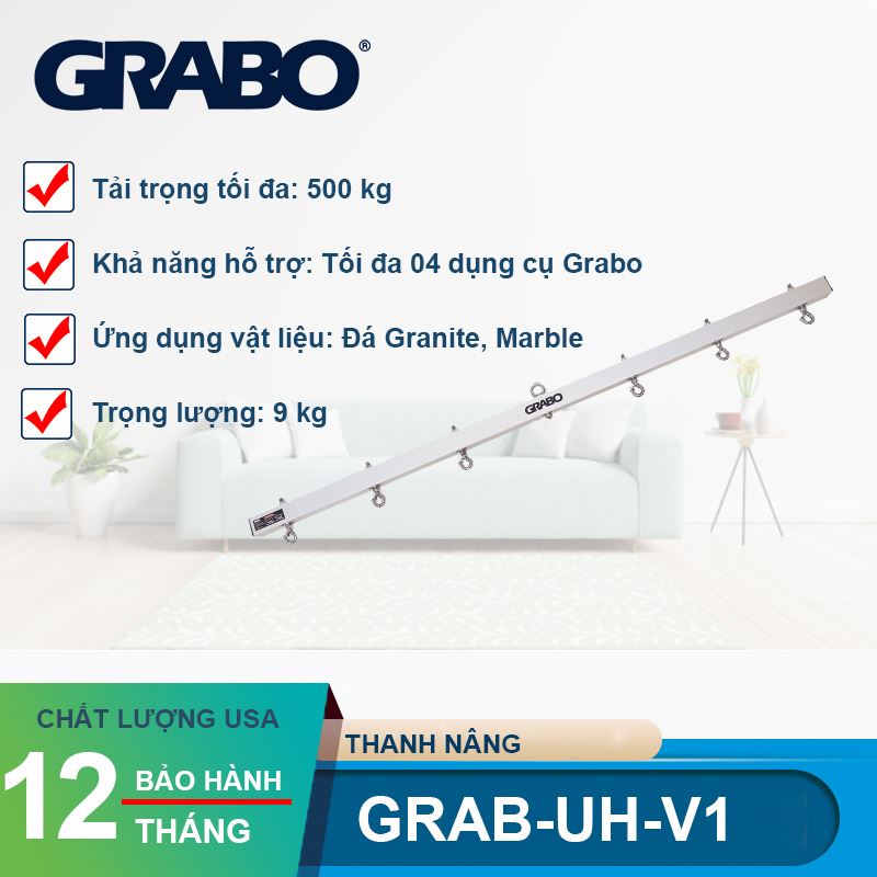 Thanh nâng Grabo Hoist Bar GRAB-UH-V1