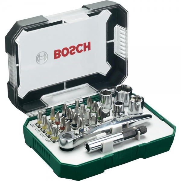 Bộ máy bắt vít dùng pin Bosch go 26 chi tiết