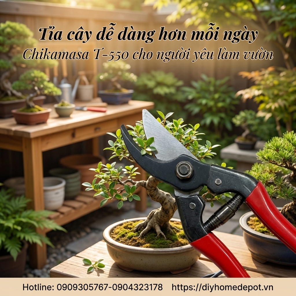 Tại sao nên dùng kéo Chikamasa cho công việc? Giá tốt tại DIYHomeDepot