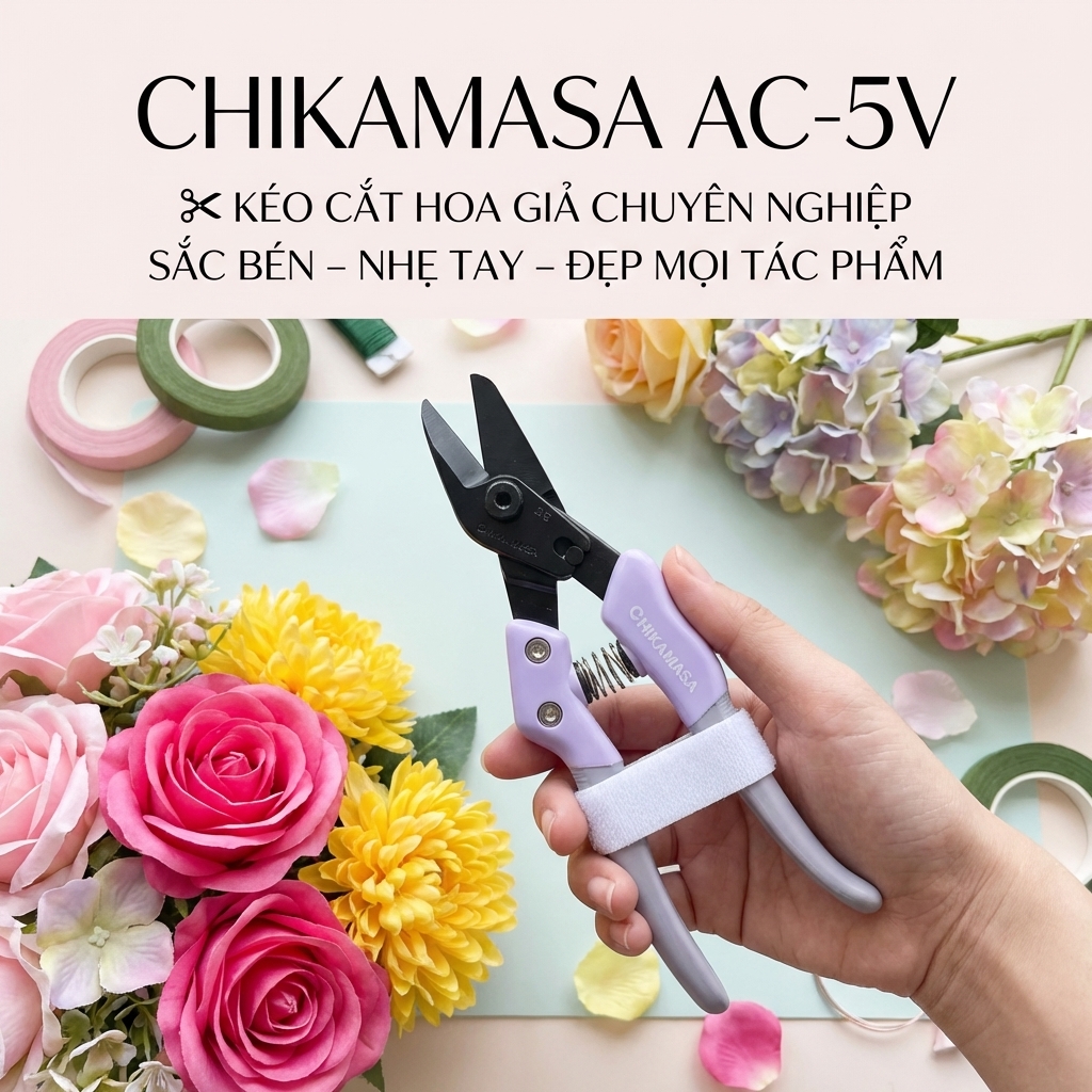 Kéo Cắt Hoa Giả Chikamasa Có Gì Khác Biệt? Có Nên Mua?