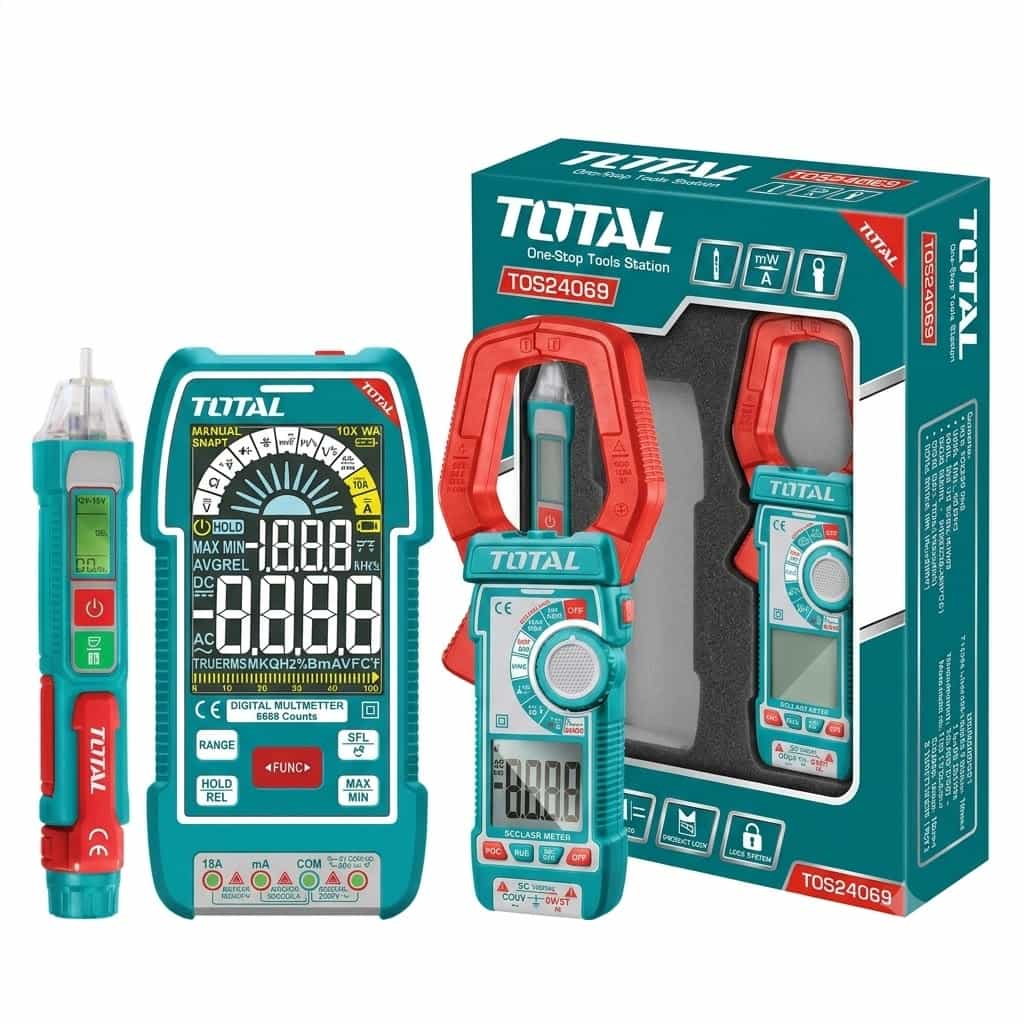 Bộ 3 Combo Kiểm Tra Điện Total TOS24069 - Công Cụ Đo Lường Chính Xác, Chuyên Nghiệp