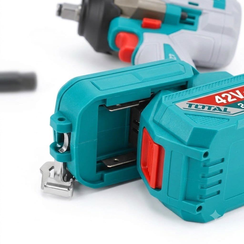 Máy Siết Bulong Dùng Pin 42V Total TIWLI42862 - Lực Siết 870N.m, Động Cơ Không Chổi Than