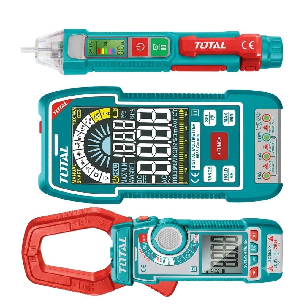 Bộ 3 Combo Kiểm Tra Điện Total TOS24069 - Công Cụ Đo Lường Chính Xác, Chuyên Nghiệp