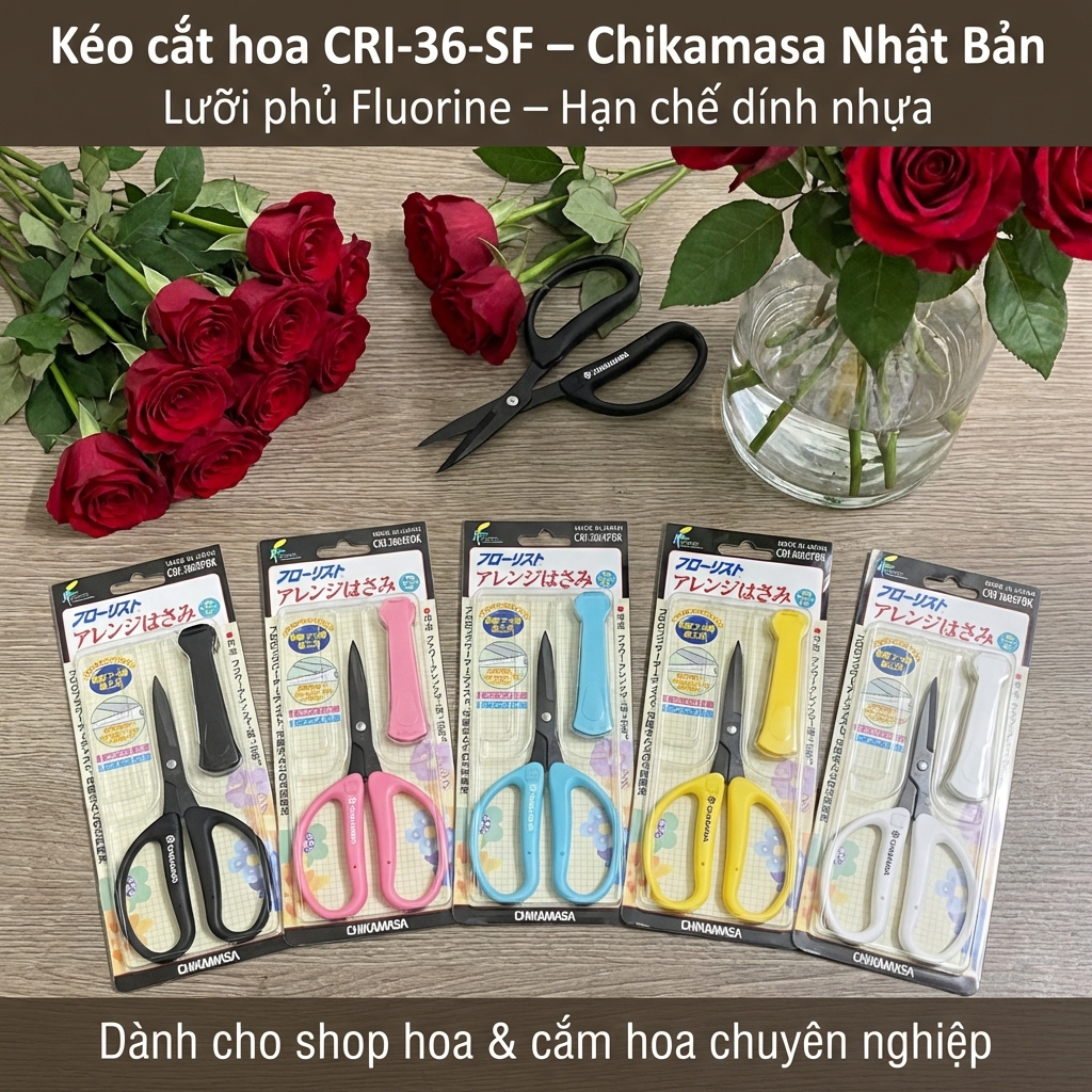 Kéo cắt hoa Chikamasa CRI-360