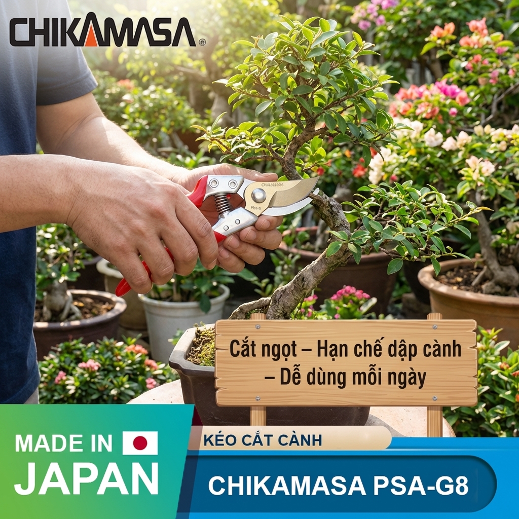 Sự Khác Biệt Giữa Kéo Chikamasa Nhật Bản Và Kéo Giá Rẻ