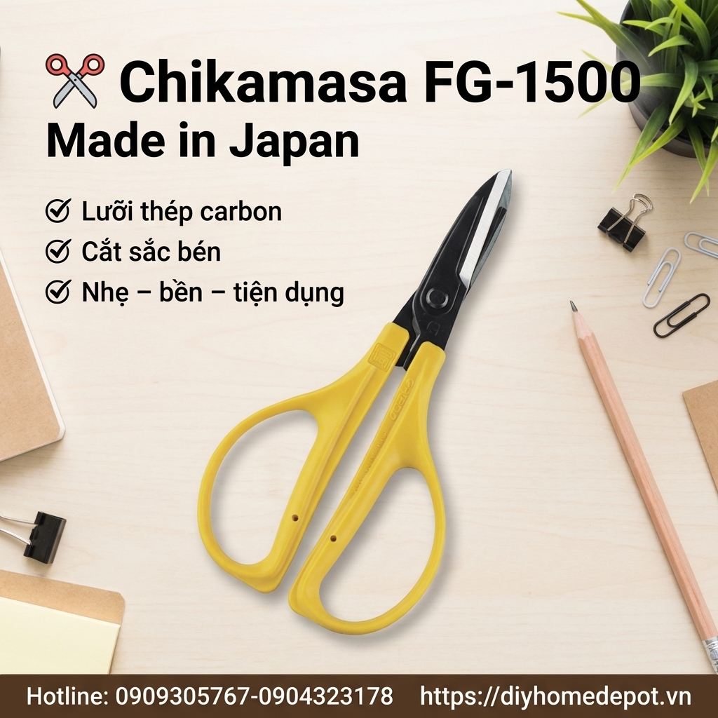 Kéo văn phòng chikamasa FG-1500