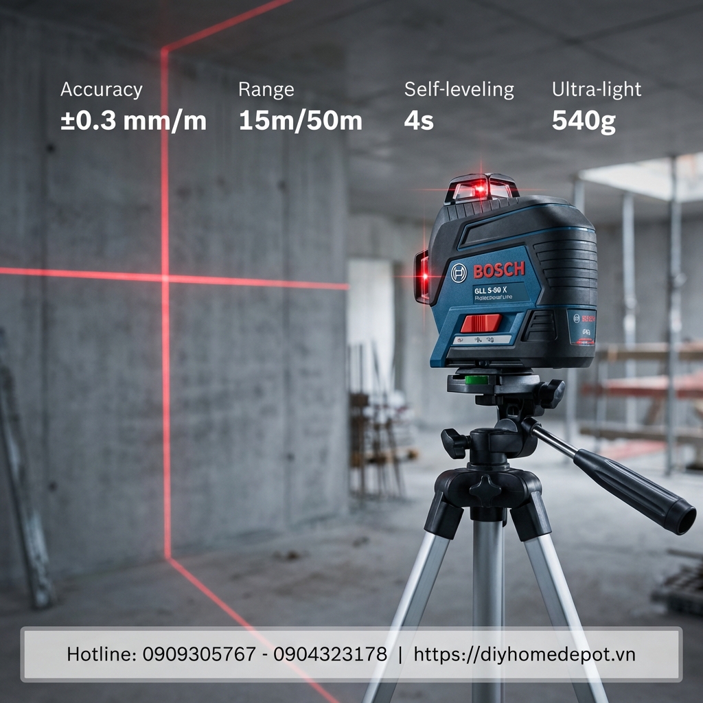 So sánh máy cân mực laser và máy đo khoảng cách laser chi tiết