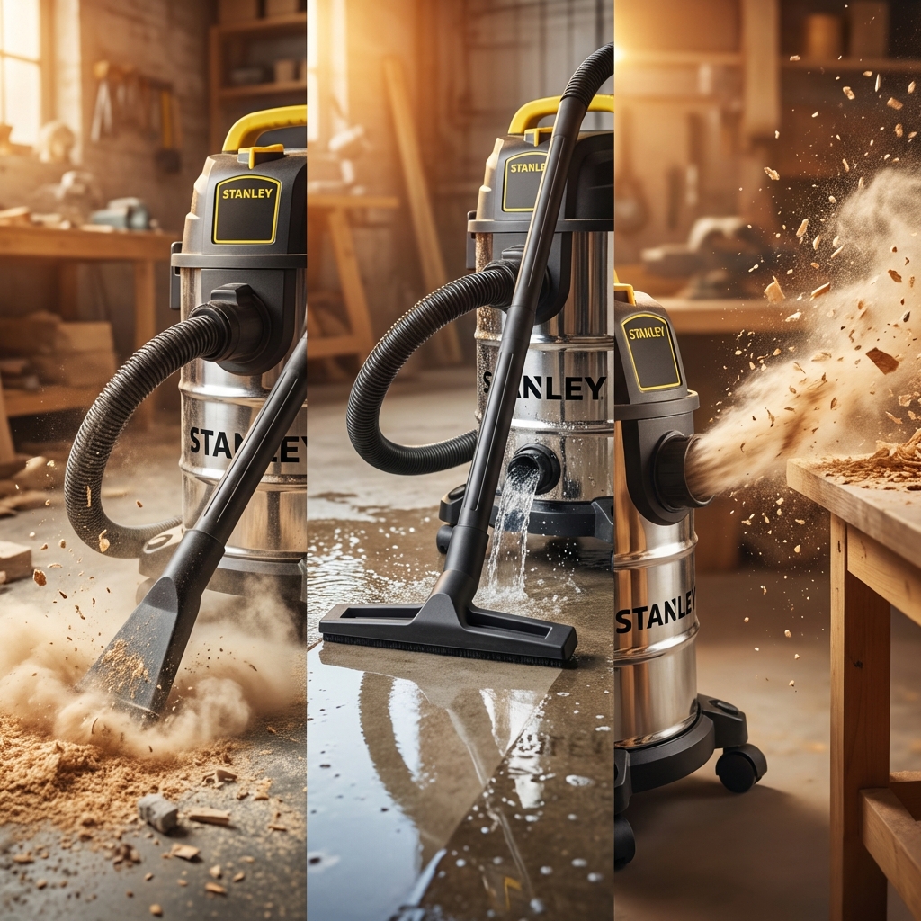 Máy hút bụi 3 chức năng Stanley SL19305-5B Chính Hãng, Giá Tốt Tại DIY Home Depot