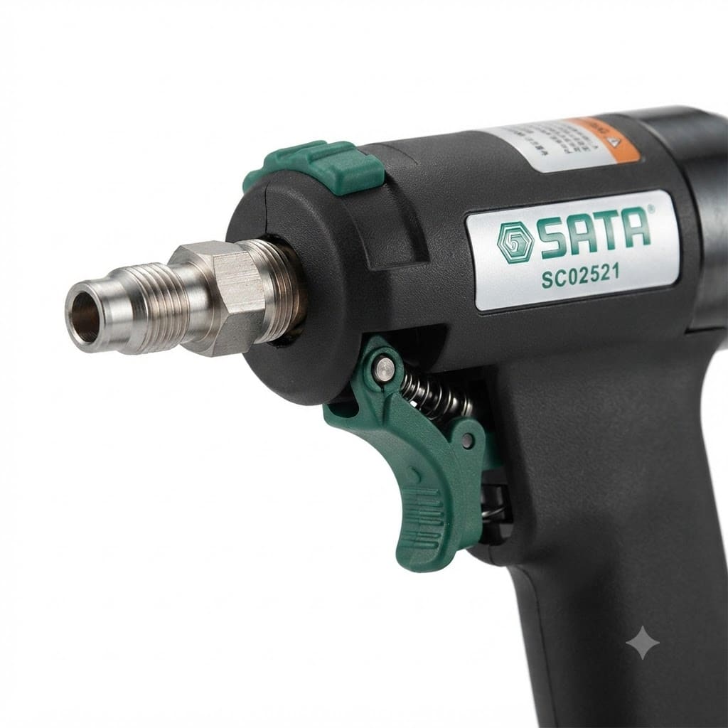 Máy Chà Nhám Bề Mặt Khí Nén Mini 1/4 SATA SC02521 - Nhỏ Gọn, Mạnh Mẽ & Bền Bỉ
