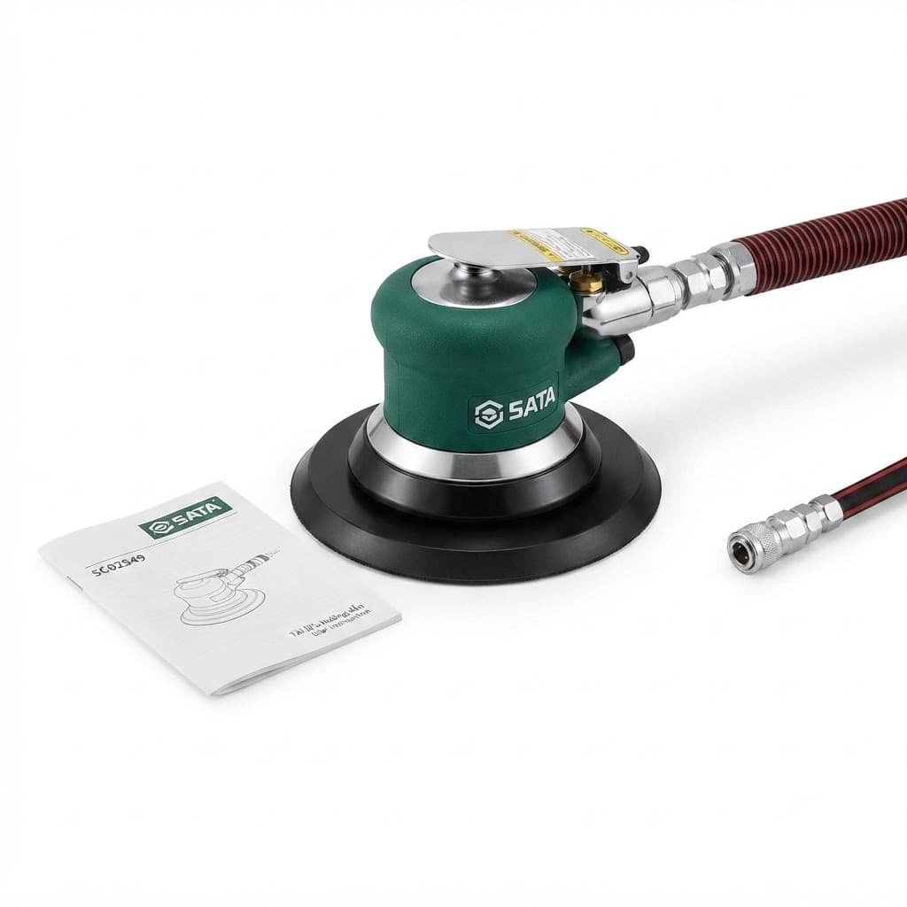 Máy Chà Nhám Khí Nén 6 Inch SATA SC02659 - Đĩa Tròn, Chuyên Nghiệp & Chính Hãng