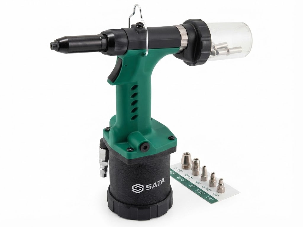 Súng Rút Rive Khí Nén 4.8mm SATA SC02715 - Chính Hãng, Lực Kéo Khỏe & Bền Bỉ