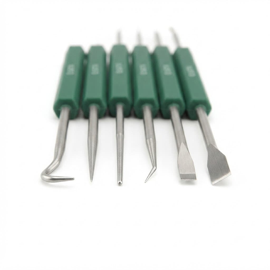 Bộ Dụng Cụ Hàn 6 Chi Tiết SATA SC03120 (03120) - Chính Hãng, Đa Năng