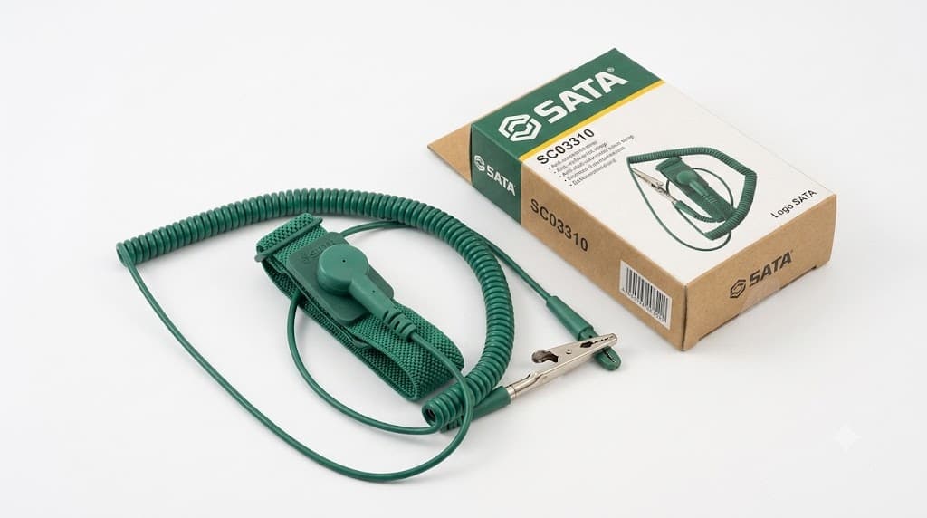 Dây Đeo Cổ Tay Chống Tĩnh Điện SATA SC03310 (03310) - Chính Hãng, An Toàn