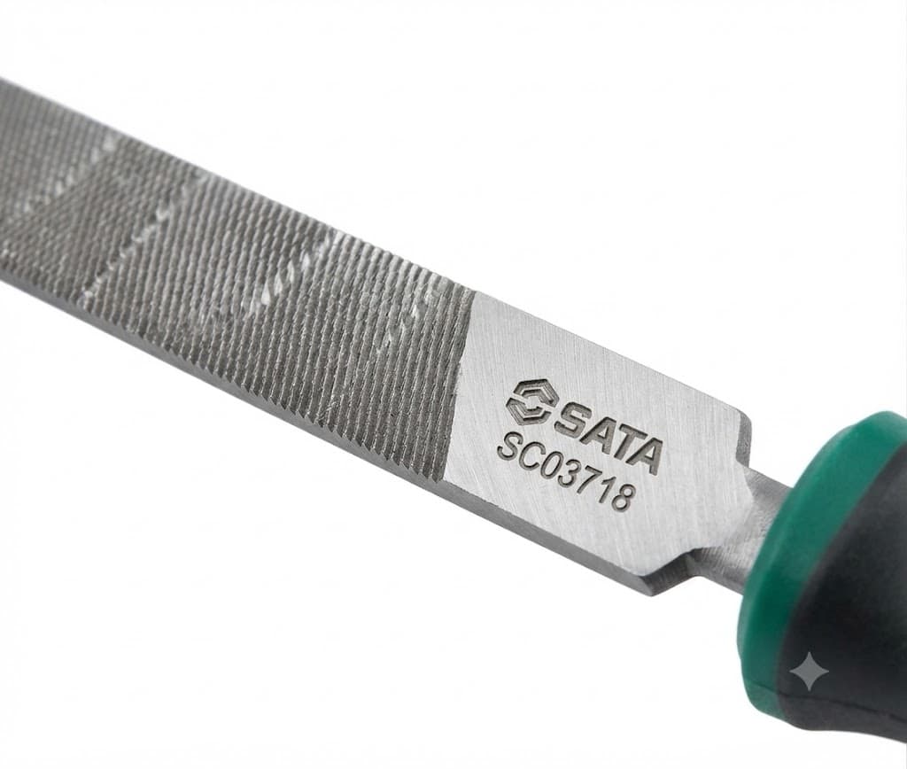 Bộ Dũa Răng Trung 5 Chi Tiết SATA SC03718 (03718) - Chính Hãng, Thép Cứng Bền Bỉ