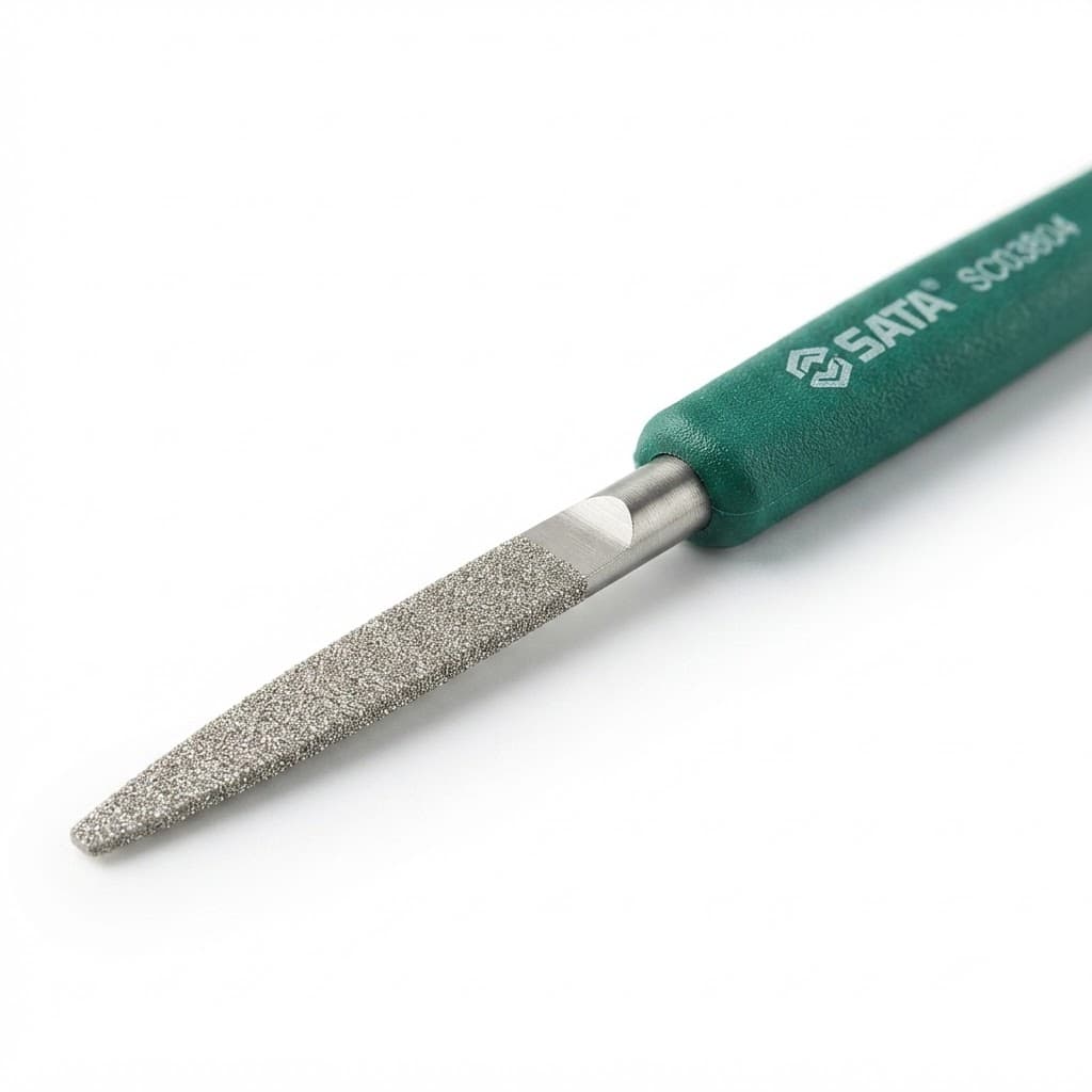 Bộ Dũa Kim Cương 10 Chi Tiết 3x140mm SATA SC03804 (03804) - Chính Hãng, Cực Sắc, Gia Công Tinh Xảo