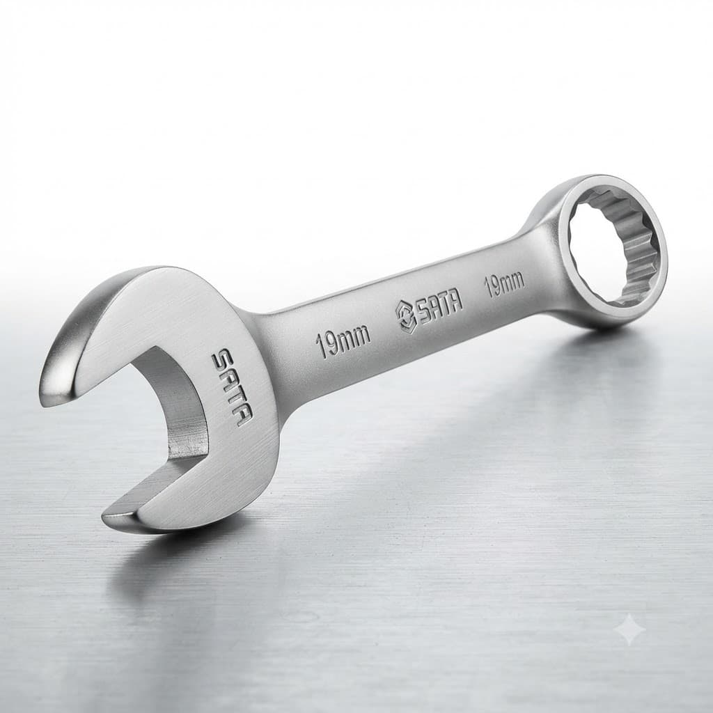 Cờ Lê Vòng Miệng 19mm SATA SC08007A - Chính Hãng, Thép Hợp Kim Cao Cấp, Độ Bền Công Nghiệp
