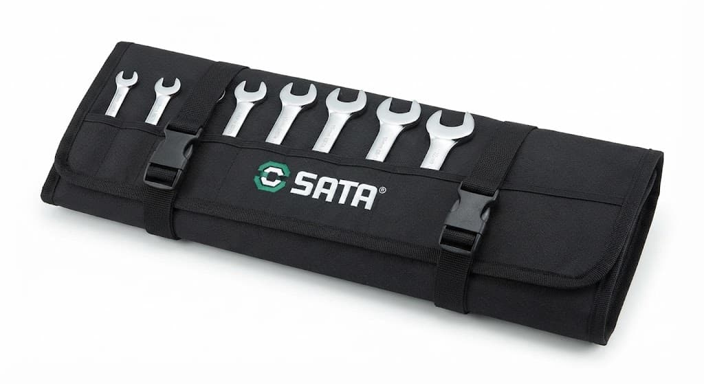 Bộ Cờ Lê Vòng Miệng Tự Động Tay Đòn X-Beam SATA 08016 (10 Chi Tiết) - Chính Hãng, Lực Siết Vượt Trội