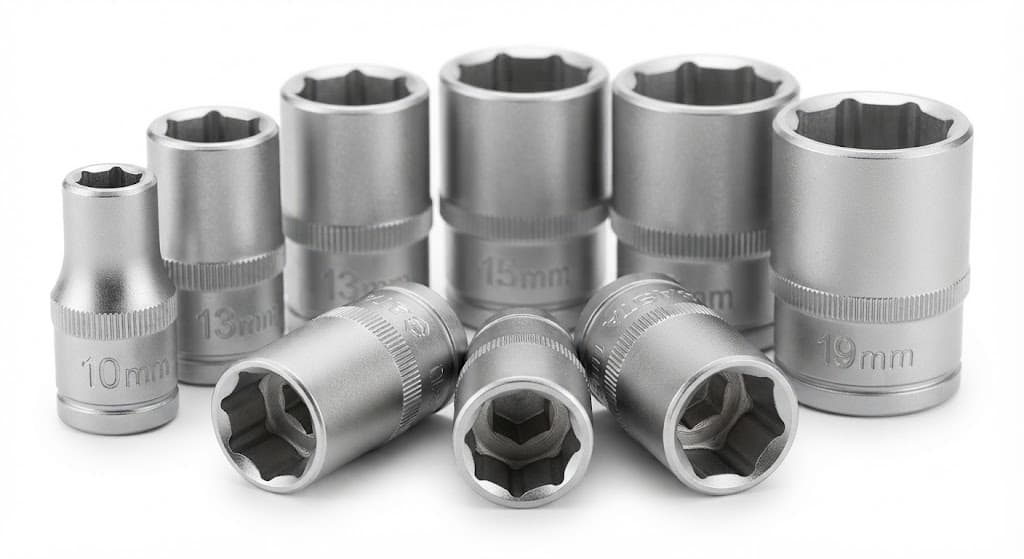 Bộ Đầu Tuýp 3/8 SATA SC09003 (5 Chi Tiết) - Chính Hãng, Thép Cr-V, Độ Bền Vượt Trội