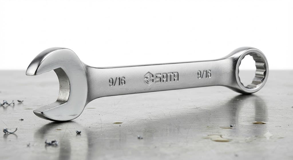 Bộ Cờ Lê Vòng Miệng Hệ Inch SATA 09017 (6 Chi Tiết) - Chính Hãng, Thép Cr-V, Bền Bỉ
