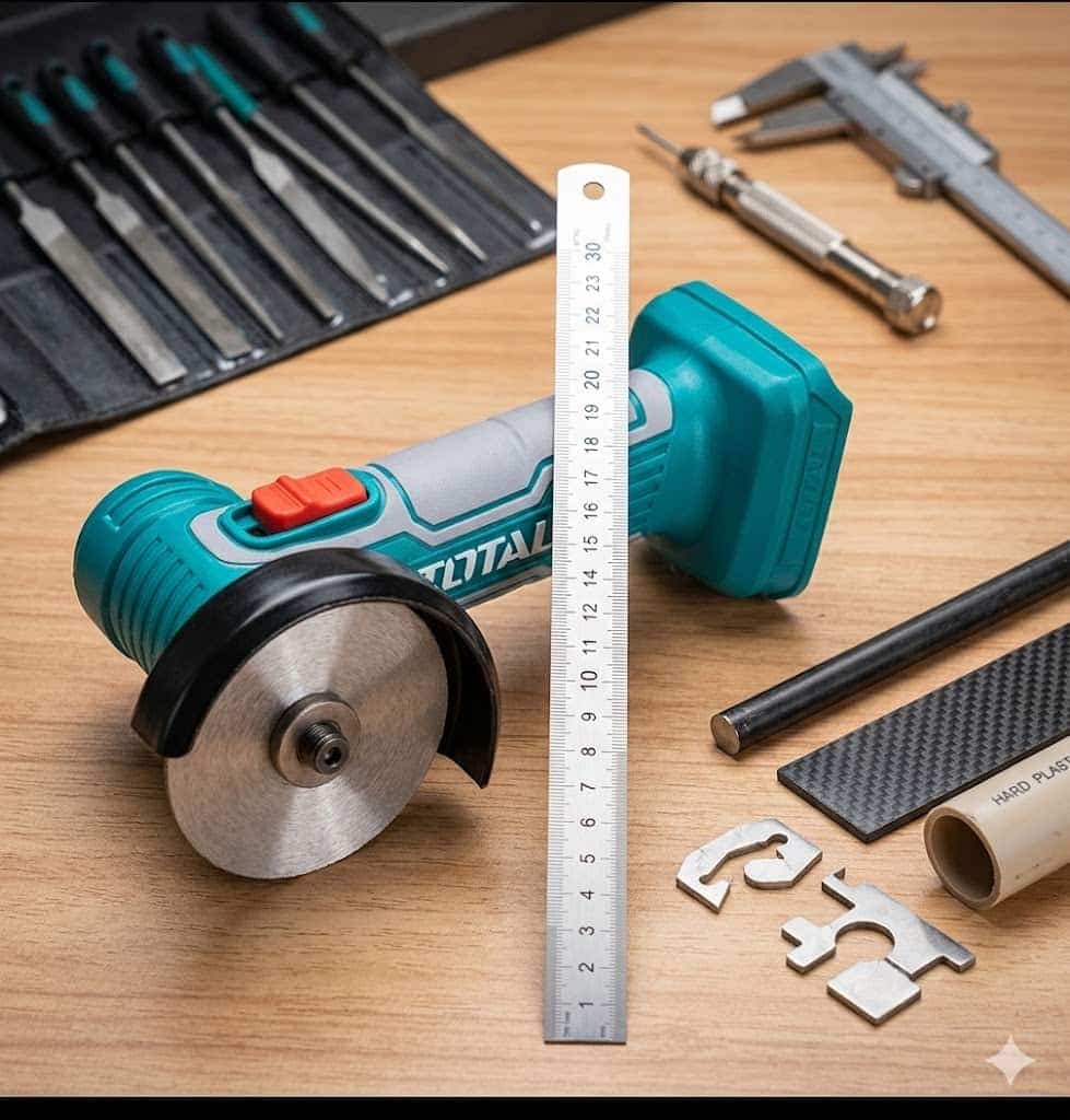 Máy Cắt Cầm Tay Mini Dùng Pin 20V Total TAGLI76017 - Động Cơ Không Chổi Than, Đa Năng, Chính Hãng