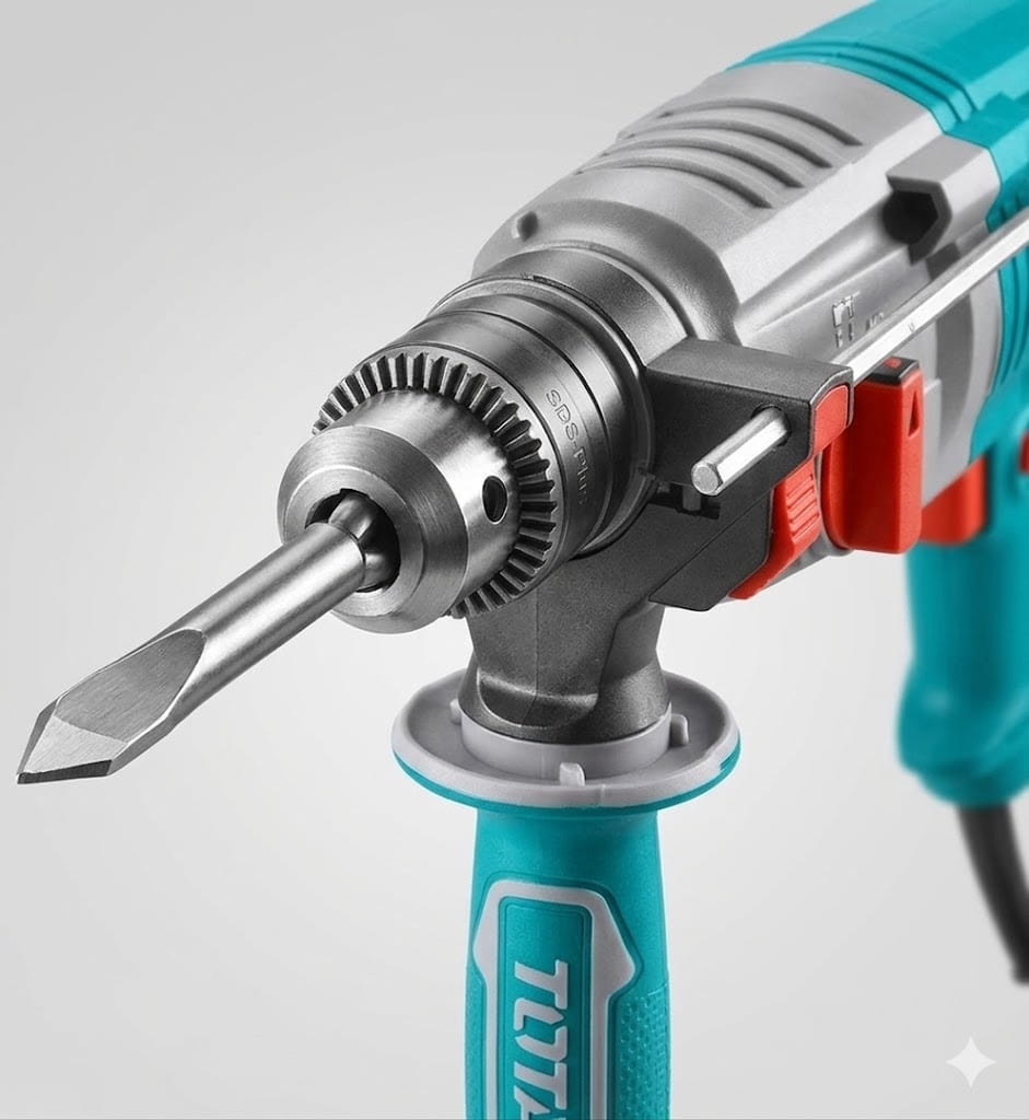 Máy Khoan Bê Tông 950W Total TH309288 - 3 Chức Năng, Lực Đập 3.3J, Chính Hãng