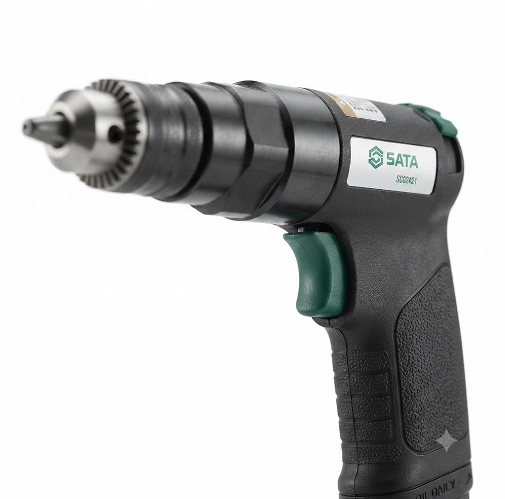 Máy Khoan Đảo Chiều Khí Nén 3/8 SATA SC02421 - Chính Xác, Đa Năng, Bền Bỉ