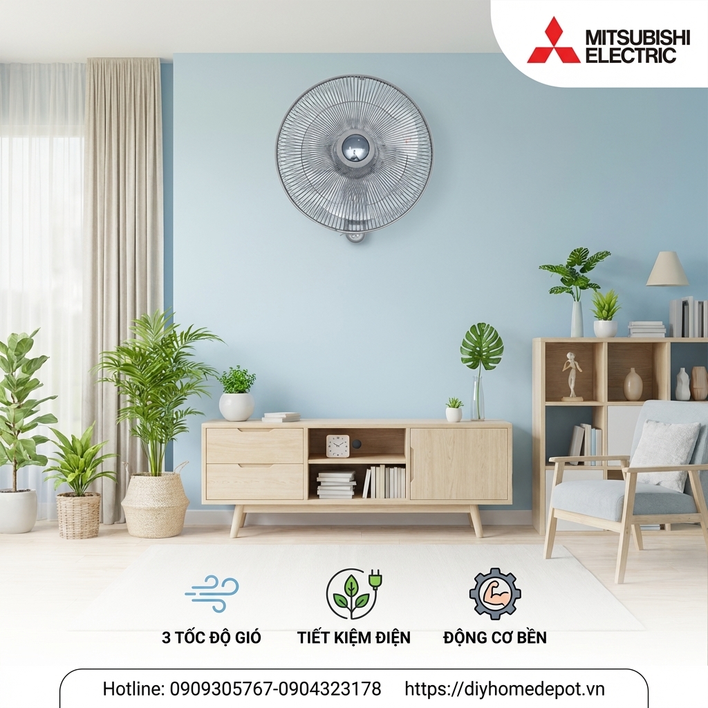 Cách chọn quạt cho phòng ngủ, phòng khách và không gian nhỏ