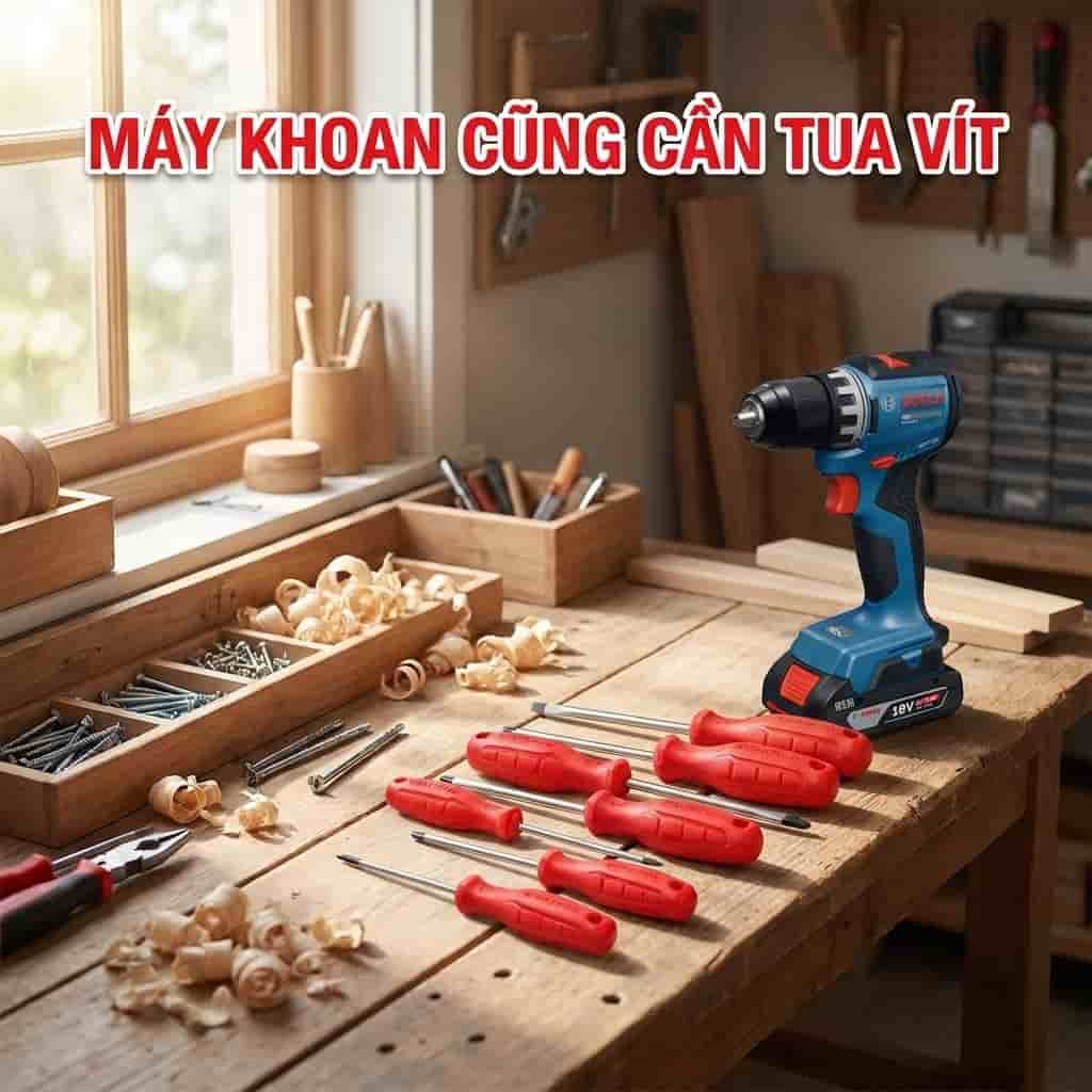 Bộ tua vít đa năng sử dụng trong gia đình