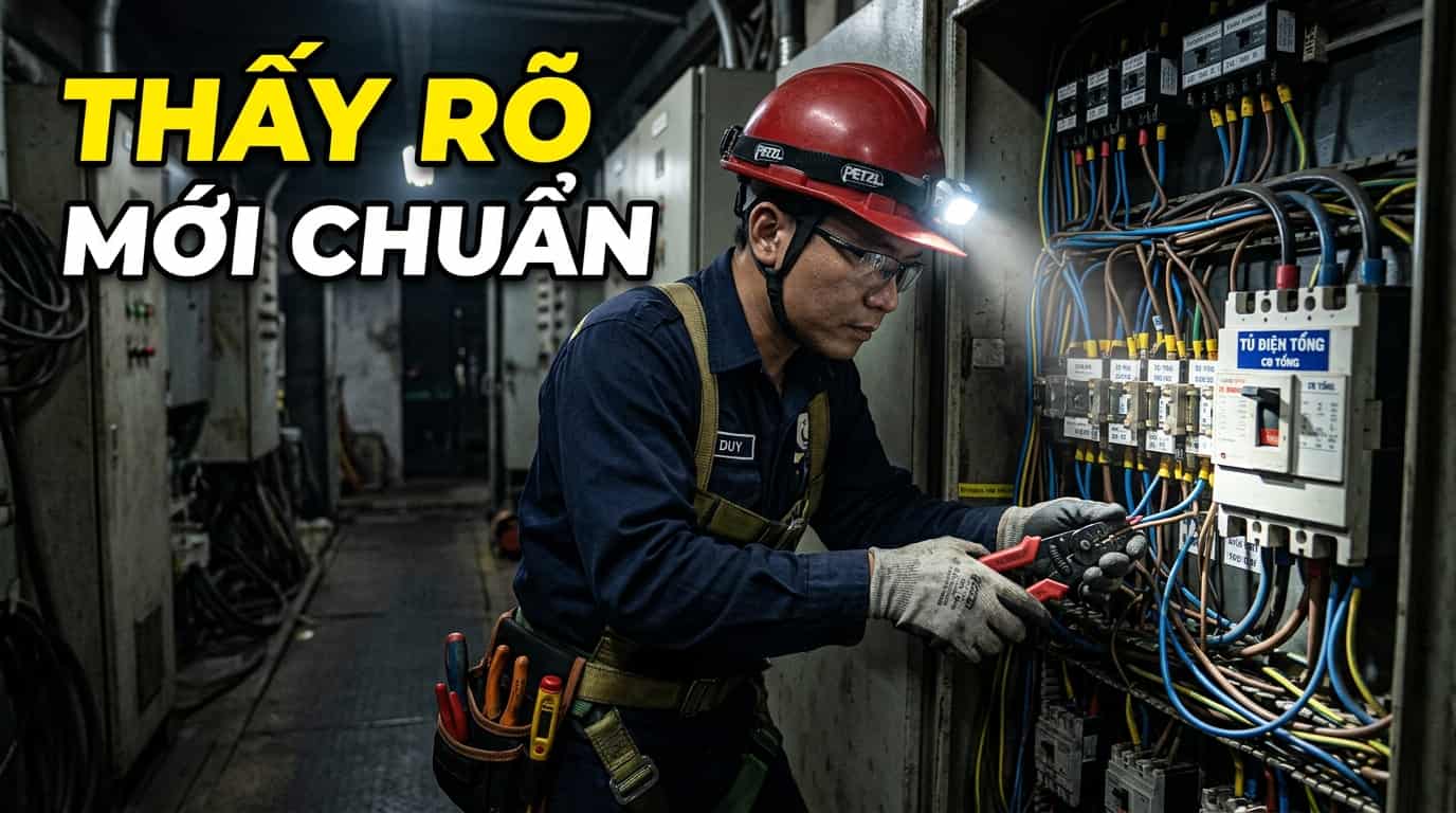 Đèn đội đầu hỗ trợ công việc kỹ thuật