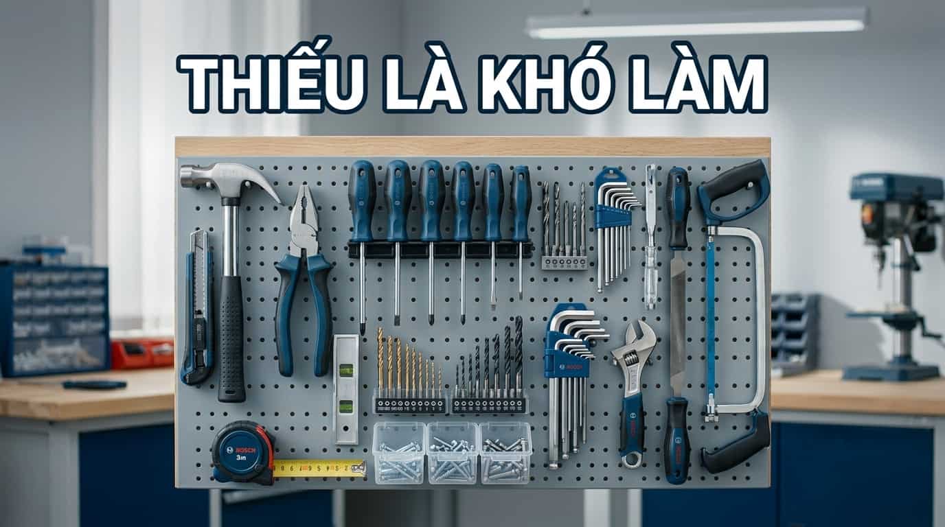 Các dụng cụ cầm tay cơ bản cho người thợ