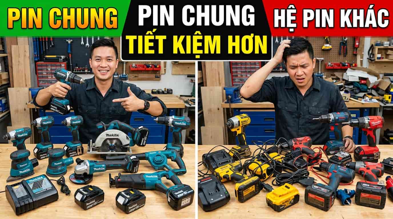 Lựa chọn hệ sinh thái pin phù hợp