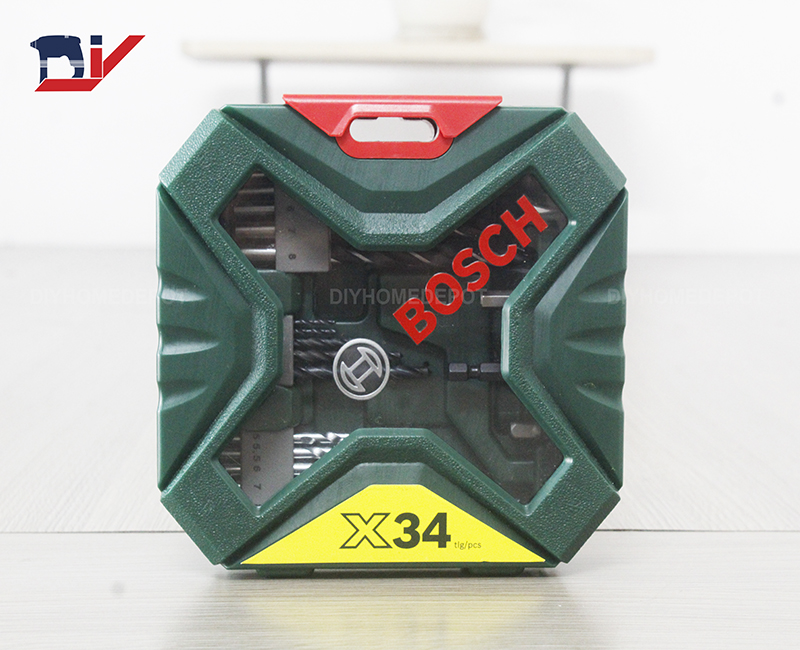 Bộ mũi khoan và vặn vít Bosch X-Line 34 chi tiết