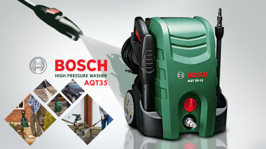 Ưu điểm nổi trội của máy phun xịt rửa cao áp Bosch Aquatak 35-12