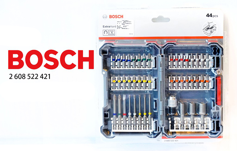 Bộ vặn vít Pick & Click 44 món Bosch 2608522421