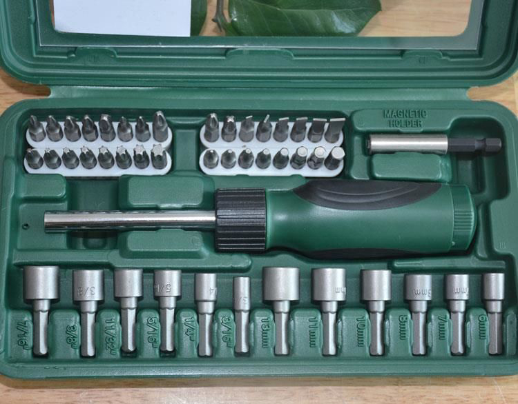 Bộ vặn vít đa năng Bosch 46 chi tiết 2607019504